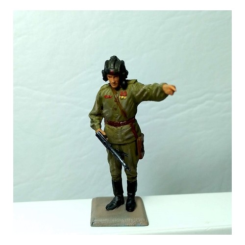 Tanquista soviético de la Guardia del Ejército Rojo