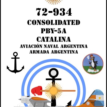 CONSOLIDATED PBY-5A CATALINA AVIACIÓN NAVAL ARGENTINA A.R.A.