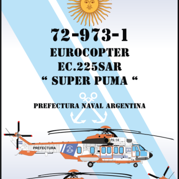 EUROCOPTER EC.225 SAR "SUPER PUMA" - PREFECTURA NAVAL ARGENTINA - 1/72