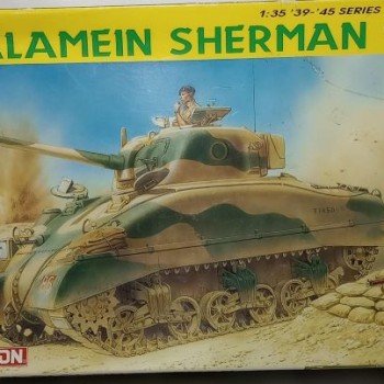 EL ALAMEIN SHERMAN - SEMIARMADO