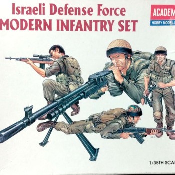 ISRAELI DEFENSE FORCE - MODERN INFANTRY SET - sin caja