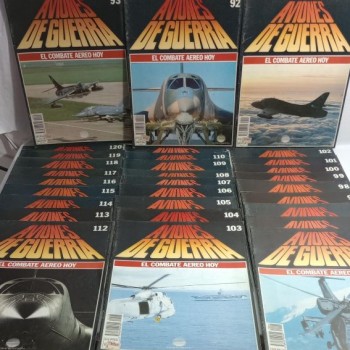 COLECCIÓN COMPLETA "AVIONES DE GUERRA" - 120 FASCÍCULOS