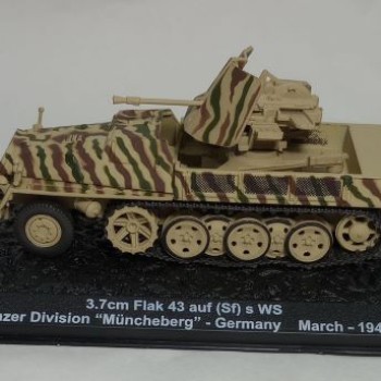 3.7 FLAK 43 Ausf (Sf) s WS - GERMANY 1945