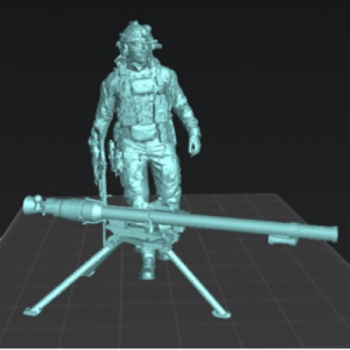 Cañon sin retroceso SPG-9 73mm (x1)