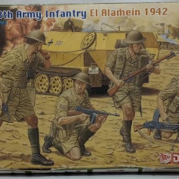 BRITISH 8th ARMY INFANTRY - EL ALAMEIN 1942