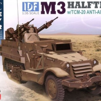 IDF M3 HALFTRACK w/TCM-20 ANTI-AIRCRAFT GUN