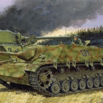 JAGDPANZER IV L/48 W/ZIMMERIT - JULY 1944 PRODUCTION