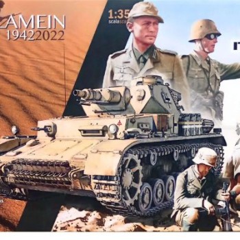 EL ALAMEIN 1942-2022 - PZ.KPFW.IV F1/F2/G with AFRIKAKORPS INFANTRY