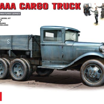 GAZ-AAA CARGO TRUCK + CINCO FIGURAS