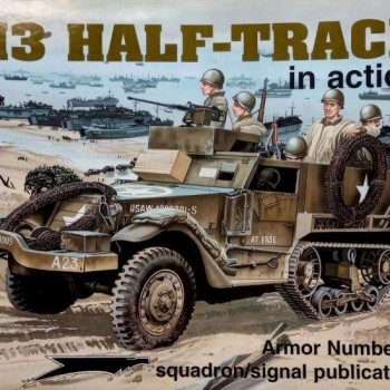 M3 HALF-TRACK IN ACTION