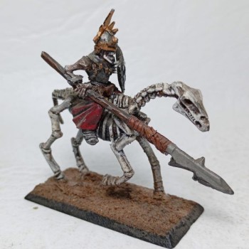 Guerrero Esqueleto montado - 28mm (1/56)