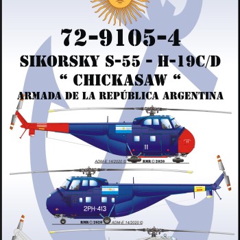 SIKORSKY S-55 A/B - H-19C/D CHICKASAW - A.R.A.
