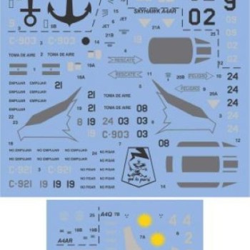 Skyhawk A4Q Baja Visibilidad Naval *** Fightinghawk A4AR FAA (48012)