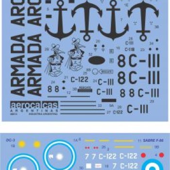 Sabre F-86 F 40 *** DC-3 Armada (48014)