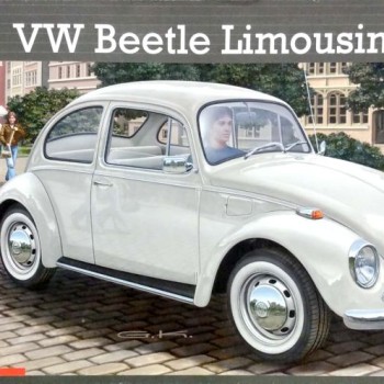 VW BEETLE LIMOUSINE 1968 1/24