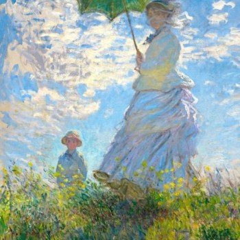 Claude Monet: Woman with a Parasol