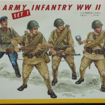 RED ARMY INFANTRY WW II - SET 1