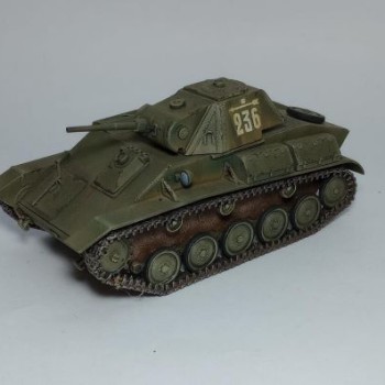 T-70 TANQUE LIGERO SOVIÉTICO