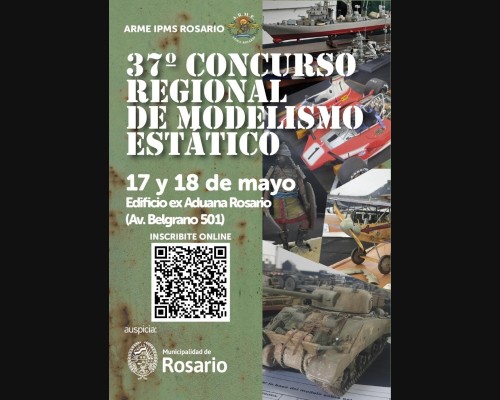 CONCURSO Y EXPOSICIÓN DE MODELISMO EN ROSARIO - 17 Y 18 DE MAYO 2025