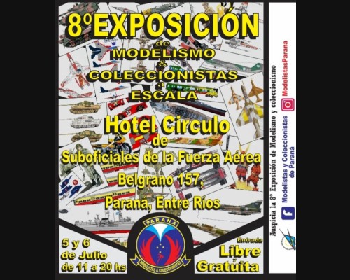 8º EXPOSICIÓN DE MODELISMO Y COLECCIONISMO EN PARANÁ